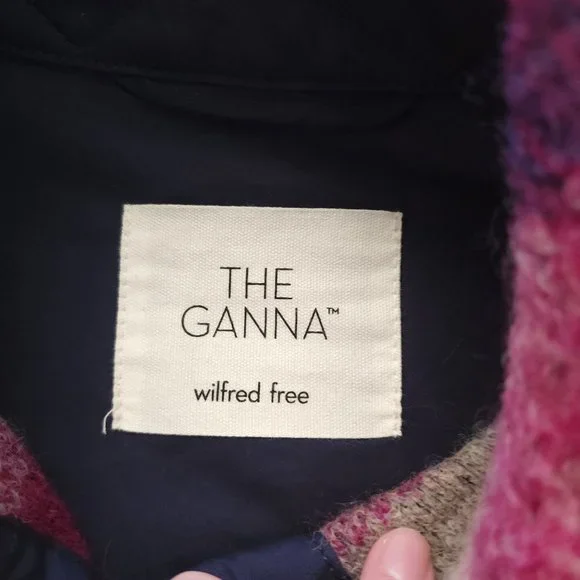 Ariztia Wilfred free Ganna Jacket short, pink blue plaid - Picture 11 of 11